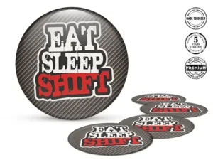 Domed Stickers Luxury Interstellar Racing